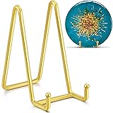 IPAME 6 Inch Metal Square Wire Plate Stands for
