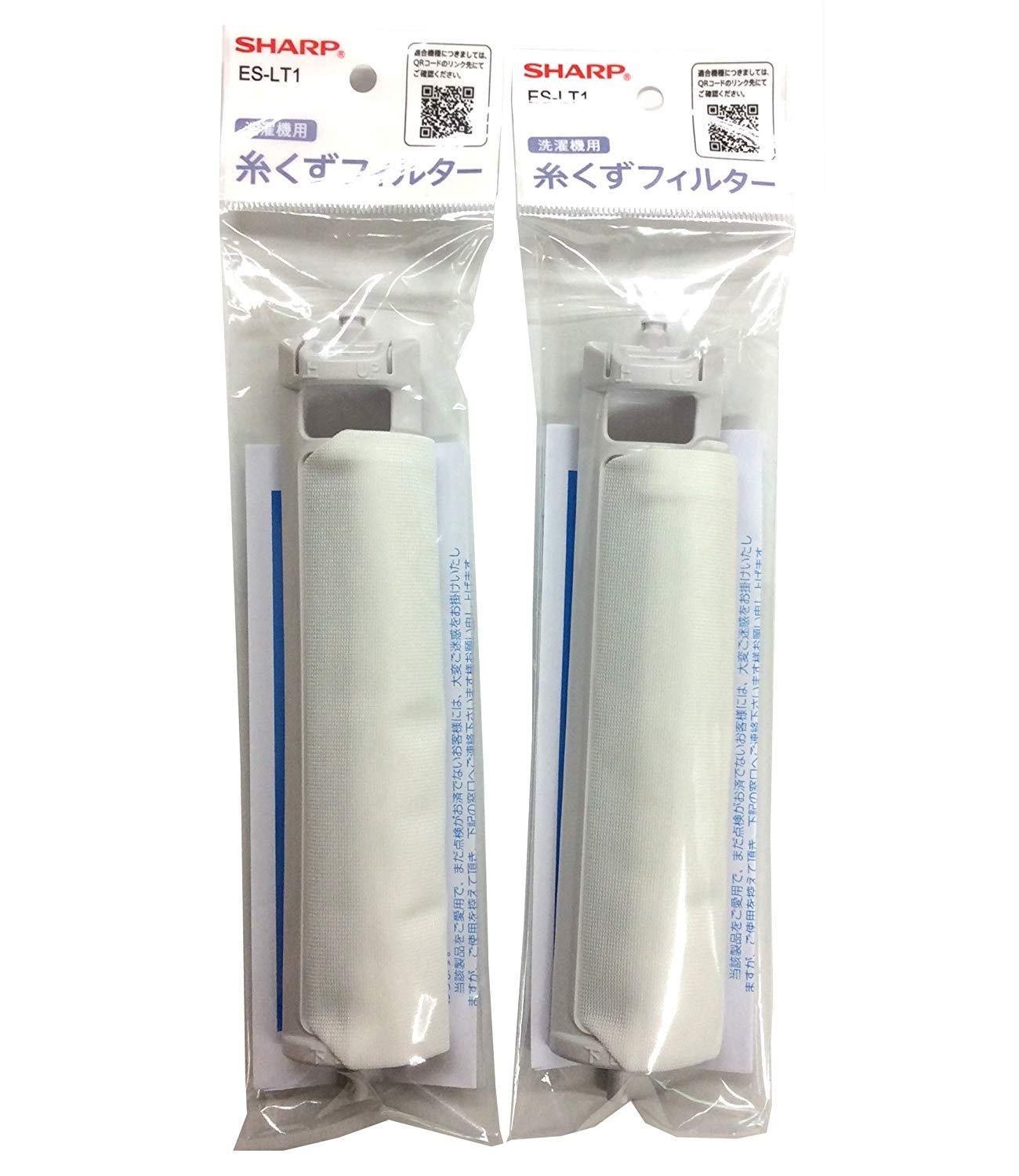 シャープ 洗濯機用糸くずフィルター＜非抗菌タイプ＞ES-LT1(2個セット)商品画像