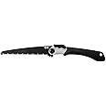 SOG Folding Saw F10N-CP - High Carbon Steel 8.25" Removable Wood Saw Blade, Nylon Carry Case