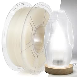 iSANGHU Clear 3D Printer Filament 1.75mm, High