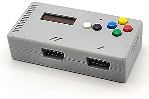 9 pin to USB Dual Atari Joystick,Paddle,and Driving Adapter by iCode,DB9 Ports,Plus Edition,ATARIPLUS2USB