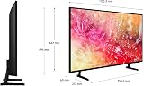 Samsung DU7110 50 Inch Crystal UHD Smart TV with Crystal Processor 4K PurColour view 2
