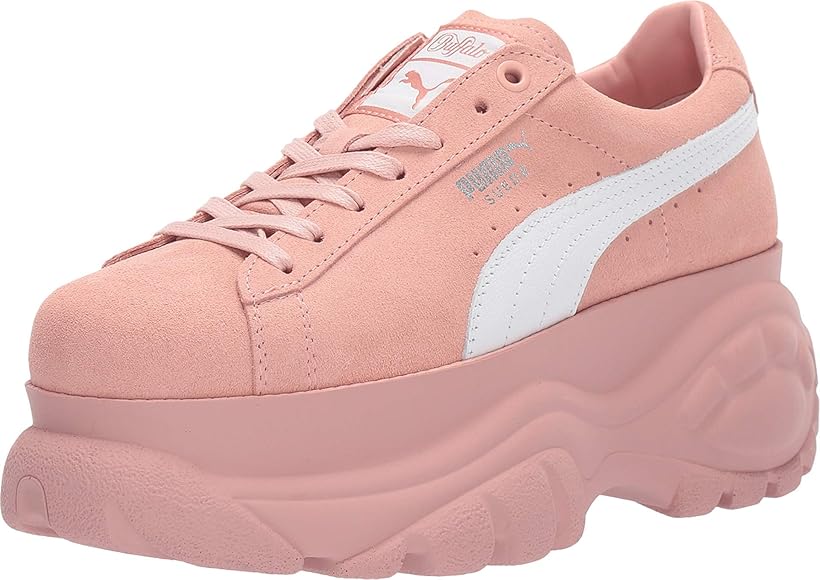 buffalo sneakers pink