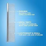 Wahl Metal Pet Comb Stainless Steel 6" Detangling Grooming Tool view 2