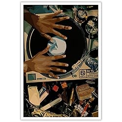 ZHGYGBN Abstract Music & Culture Canvas Wall Art
