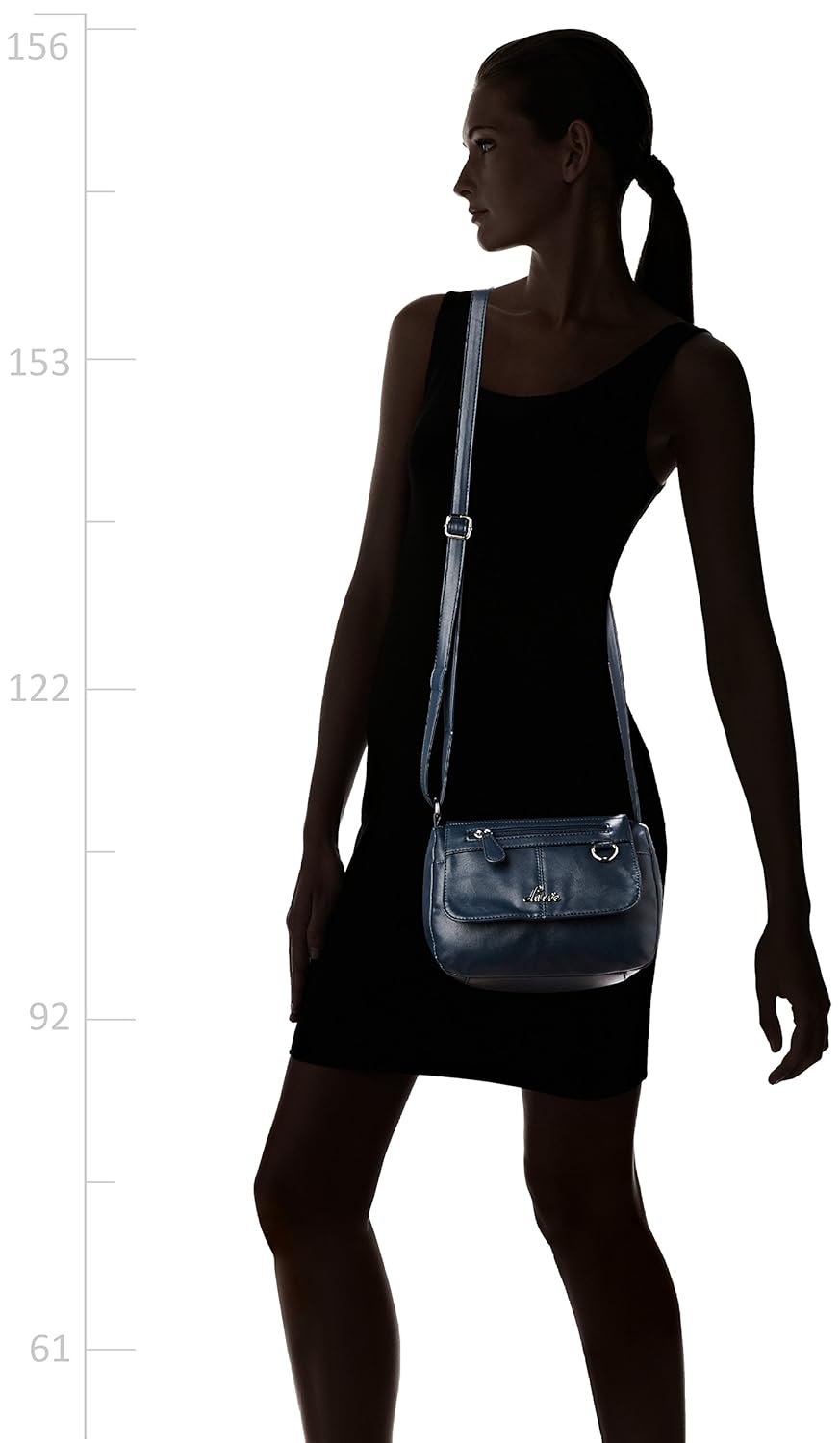 lavie rosetta 1 women's sling bag (navy) ()