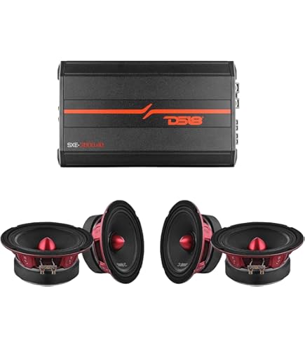 Amazon.com: DS18 Amplifier 4-Channel & 4X 6.5 Midrange