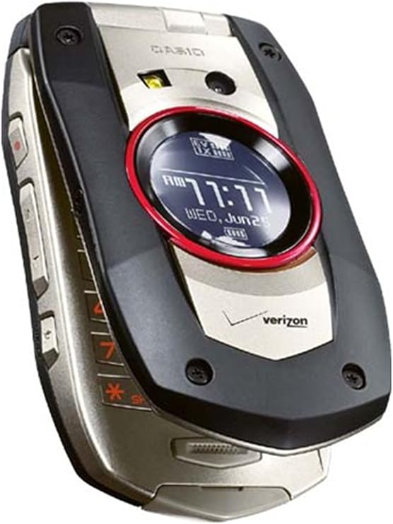 Casio G'zOne Boulder Phone, Black/Silver (Verizon Wireless