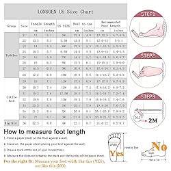 LONSOEN Toddler/Little Kid Boys Girls Soft