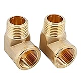 U.S. Solid 2pcs 90 Degree Barstock Street Elbow