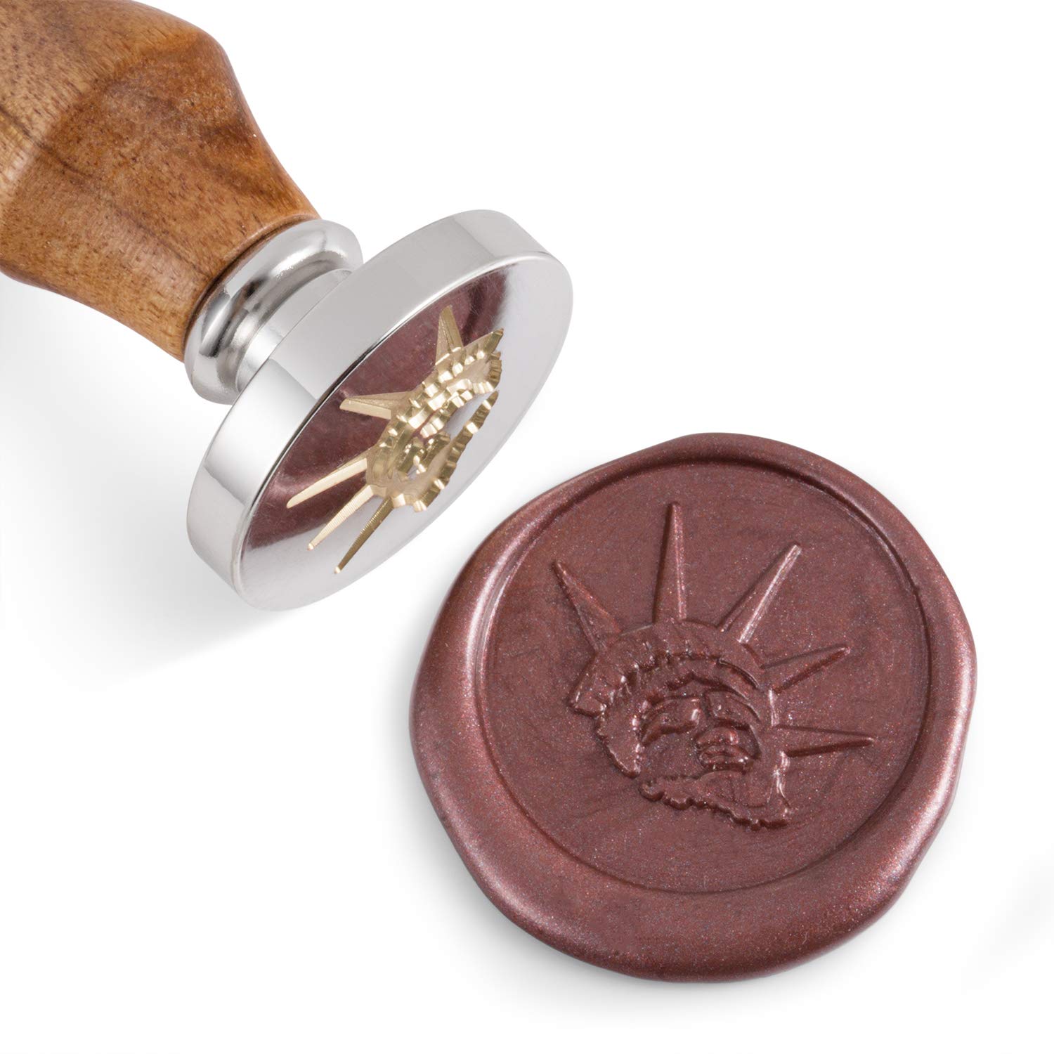 Mceal Wax Seal Stamp Pattern Group 1 (Statue of Liberty)