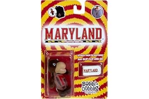 BOBBI-TOADS Bobbi-Dobbiez Attachable Plushie University of Maryland Testudo Mascot Bobbi-Dobbiez Attachable Plushie (University of Maryland)
