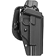 OWB Paddle 1911 Holster for Colt 1911 5" Kimber 1911/Rock Island Armory 1911/S&W 1911/Taurus 1911/Remington 1911 R1/Sig 1911/Ruger SR1911/Springfield 1911/Elite Force 1911,360°Adjustable - Right Hand
