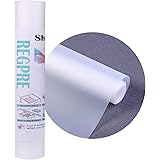 Regpre Shelf Liner Clear Non Adhesive for Wire Shelves 12 inch Shelf Paper Drawer Liner Kitchen Cabinets