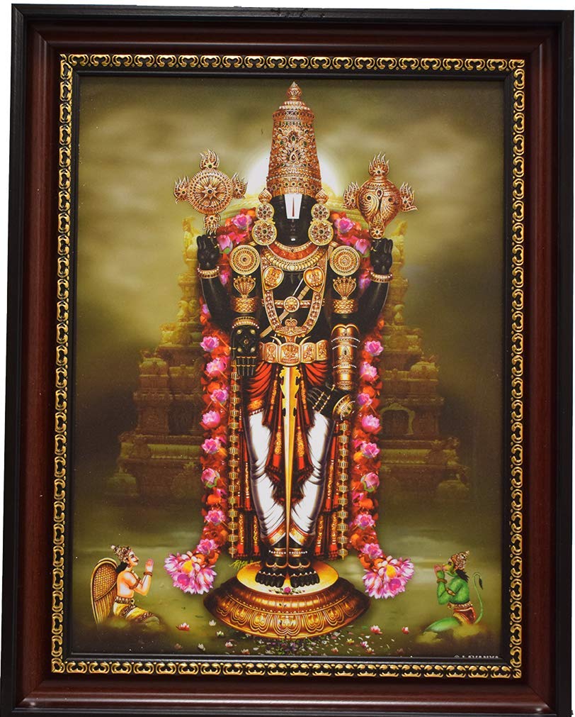 Buy Puja N Pujari God Photo Frames Tirupati Balaji Photo Frame For