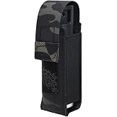 OC Spray Pouch MOLLE,Tactifans MK3 OC Spray Holder for Duty Belt Vest Backpack,Tactical Pepper Spray Holder Battle Belt Accessories