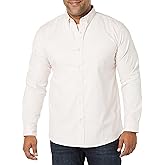 Amazon Essentials Men's Slim-Fit Long-Sleeve Stretch Oxford Shirt with Pocket