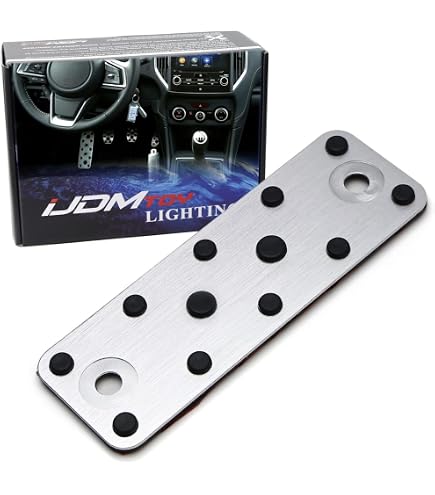 Subaru OEM Aluminum Pedal Kit – Clutch, Brake & Gas Pedals
