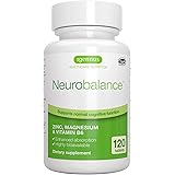Neurobalance, High Absorption Zinc Magnesium B6 Supplement, Brain, Immune, Sleep & Muscle Recovery, Chelated Zinc Picolinate