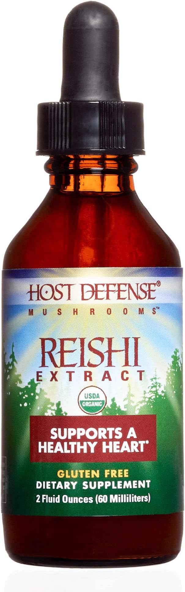 Host Defense Reishi (Ganoderma Lucidum) Extract 2 fl. oz