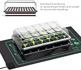 LERWAY Seedling Heating Mat 21W Waterproof 25.4x50.8cm for Germination view 5
