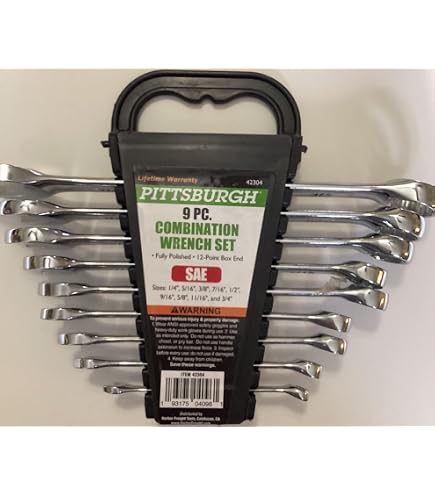 Pittsburgh 37-teiliges Kombi-Steckschlüsseleinsätze-Set – Für 0,95 Mm Und 1,27 Cm Antrieb