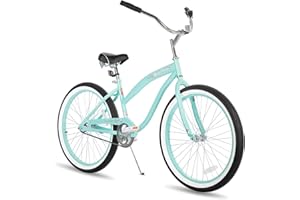 JOYSTAR 20" 24" 26" Beach Cruiser Bike for Girls, Boys, Mens and Womens, Single Speed Kids Cruiser Bikes with Coaster Brake, 