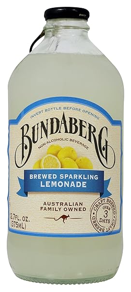 BUNDABERG, BREWED SPARKLING LEMONADE SINGLE, 12.7 OUNCE
