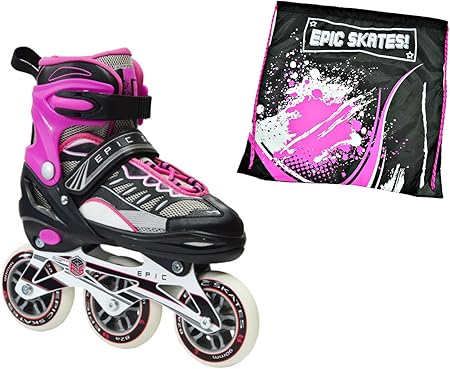 Amazon Com Epic Spear Black Pink Indoor Outdoor 90mm 3 Wheel