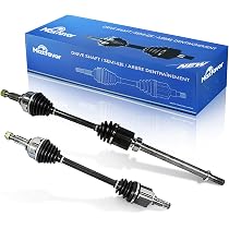 Front Left CV Axle Shaft For 2013-2020 Ford Fusion & 2013-2016 Lincoln MKZ – Direct Fit, 1-Yr Warranty
