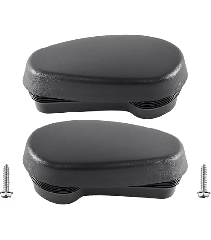 ACDelco GM Accessories 19212311 Assist Step Endkappen-Set – Schwarz, Mit Halterungen