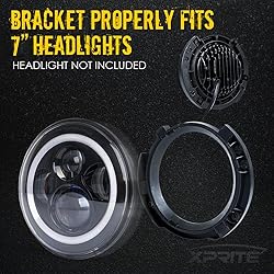 Xprite 7 Inch Headlight Mounting Bracket