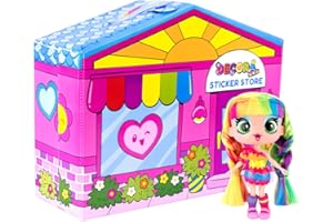 Sticker Store Decora Girlz Playset with 5" Doll