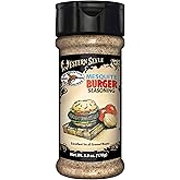 Hi Mountain Seasonings | MESQUITE BURGER | Western Style Seasoning| Gourmet Hamburger Seasoning for Grilling, BBQ, & Cooking | Great on Burgers Made from Beef, Venison - Especially Deer & Elk (6.1 Oz)