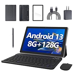 2024 Newest Android 13 Tablet with Keyboard 10 Inch