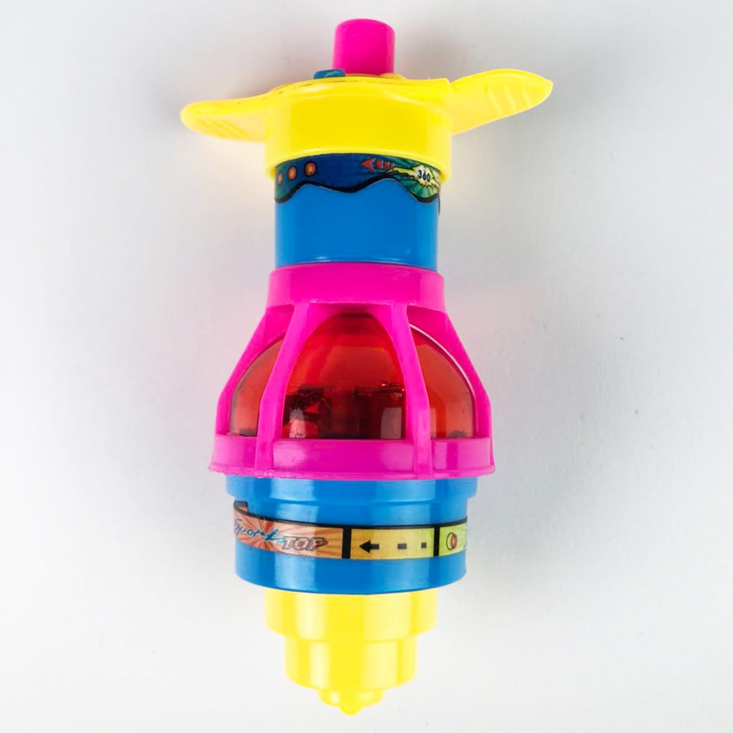 Spinning Galaxy Atom LED Light Ball Toy Spinner Wand Rave