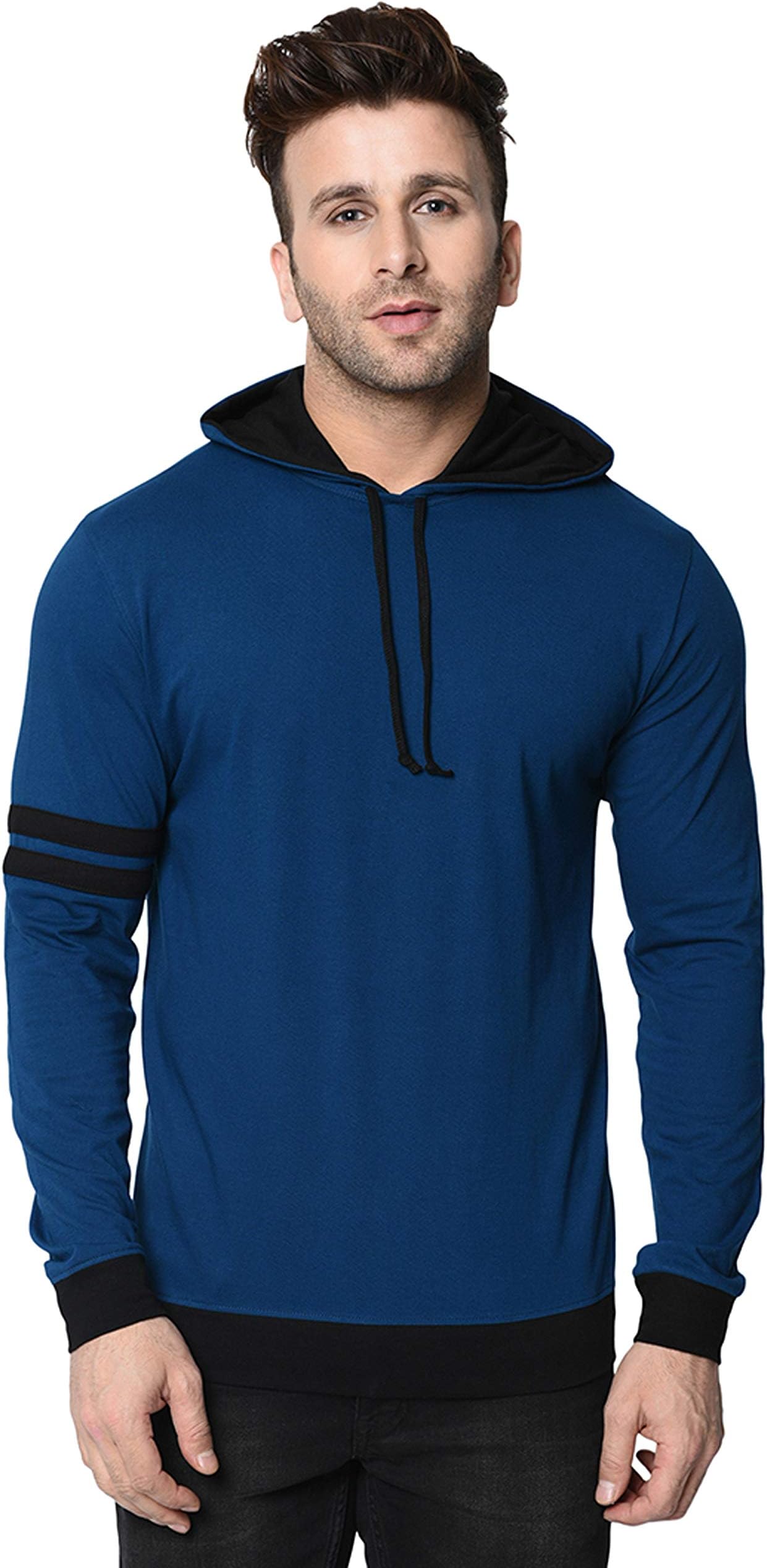 Fenoix Men's Regular Hooded Neck T-Shirt