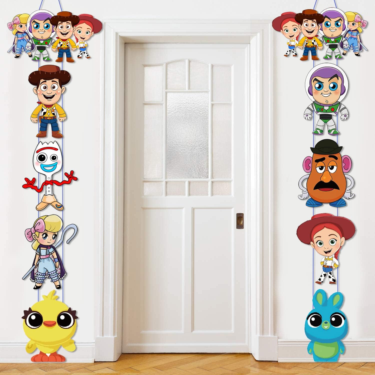 Yard Signs - Toy Inspired Story Door Sign Banner Decoration for Outdoor Toy Inspired Story Hanging Porch Signs Decor for Toy Inspired Story Birthday Party Supplies Decoration