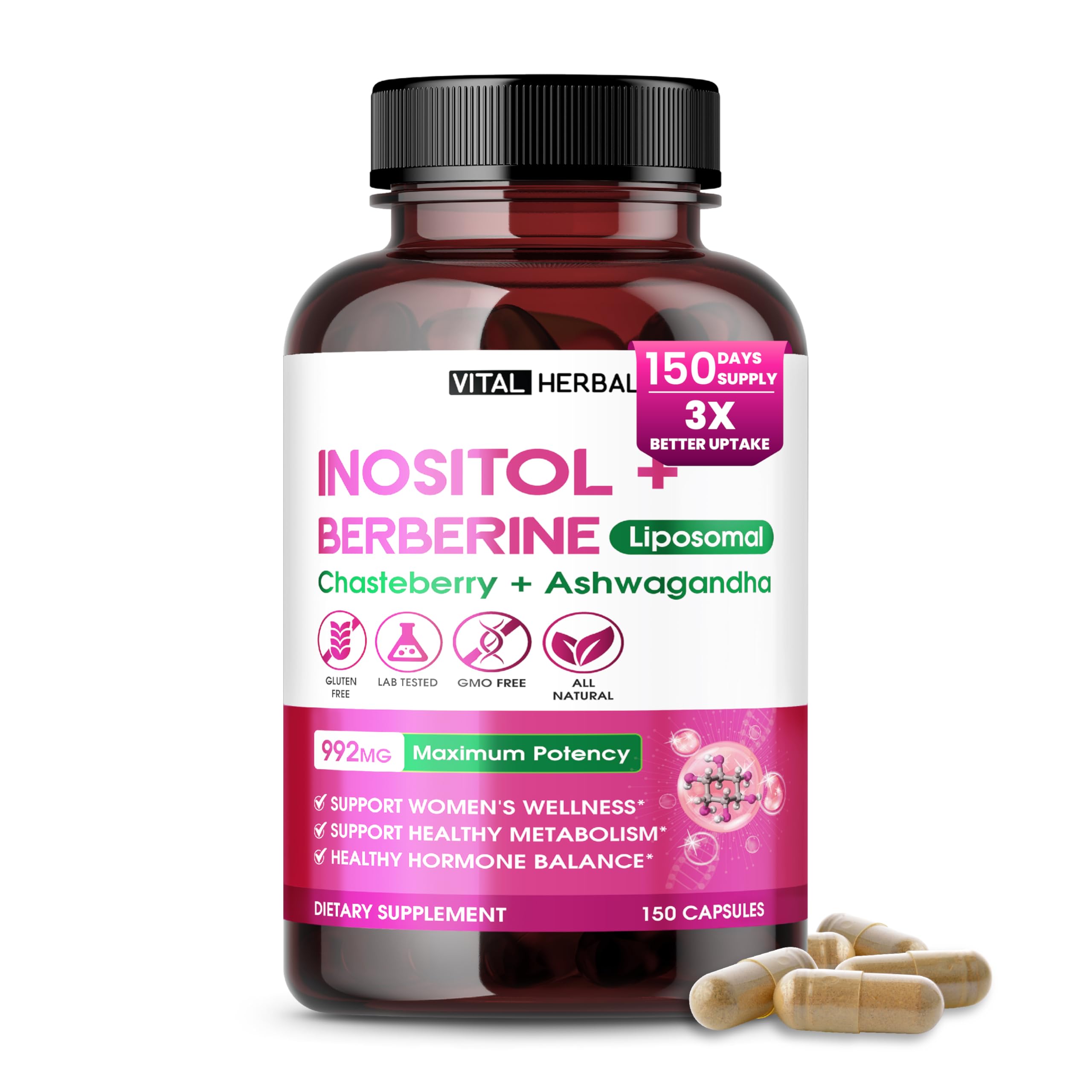 Inositol + Berberine Liposomal