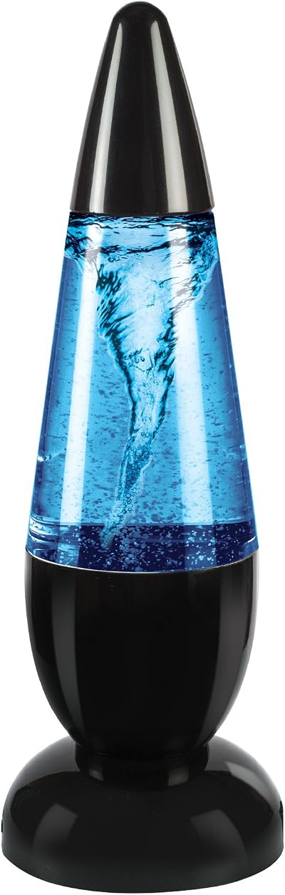 Funtime Gifts Twister Water Tornado LED Colour-Changing Lamp 25cm