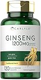 Carlyle Ginseng Extract Supplement | 120 Capsules