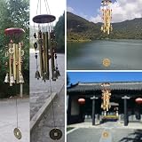 DWE Wind Chimes for Garden Chinese Lucky Metal Bell Outdoor 60 cm view 7