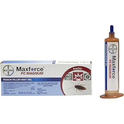 Amazon.com : Maxforce FC Magnum Roach Gel Bait (Two 33g Tubes ...