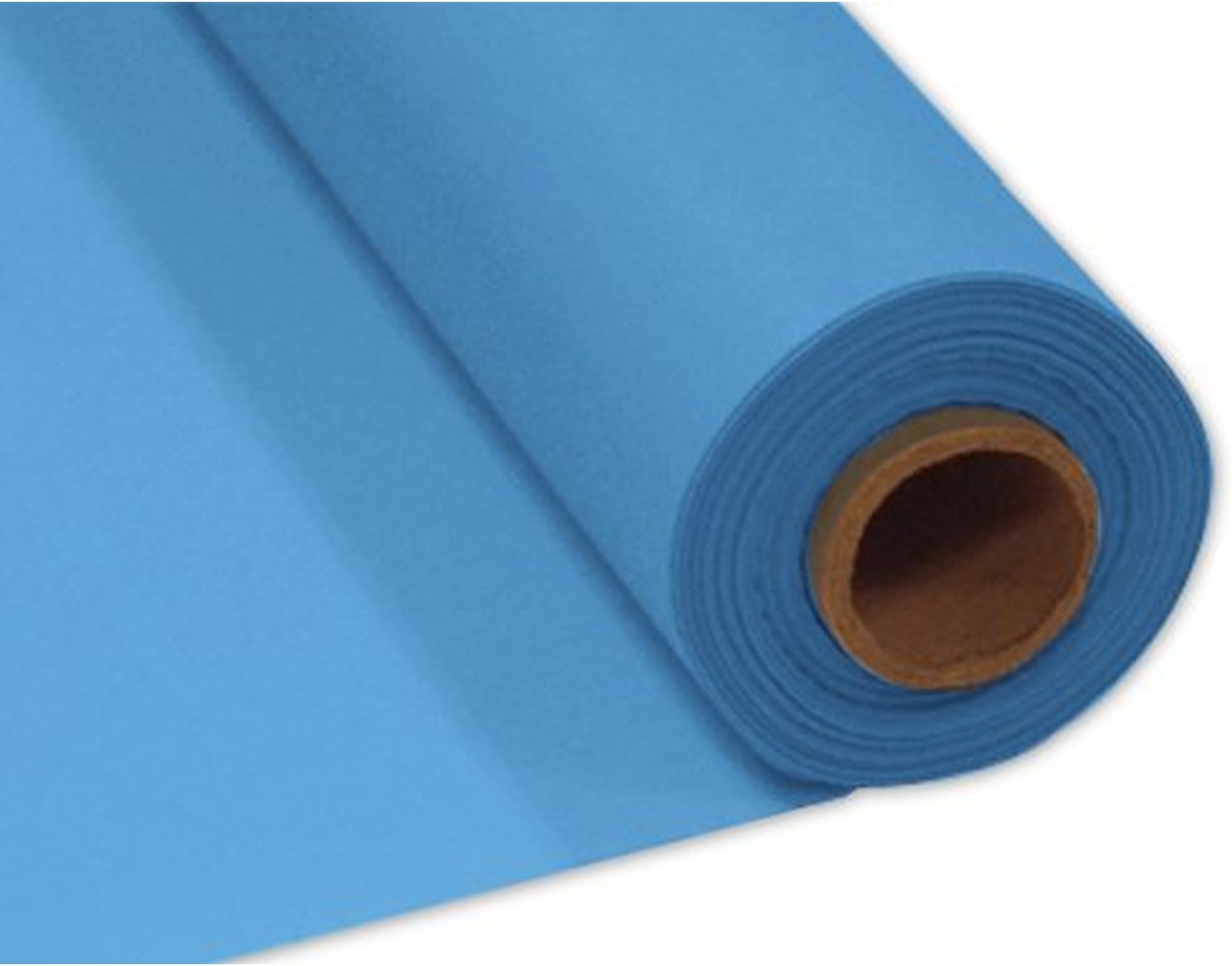 UDL Coloured Banqueting Roll Table Cover (7m) (Light Blue)