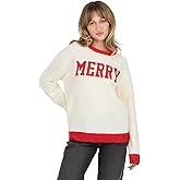 Forever 21 Womens Mossy Contrast Crew Nekc Sweater