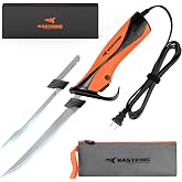 KastKing Speed Demon 110v Electric Fillet Knife for Fish | 7'' &amp; 9'' Blades, 420 Stainless Blade, 15500 RPM AC Motor, Non-Slip Grip &amp; Safety Lock, 8 Foot Power Cord, Protective Case