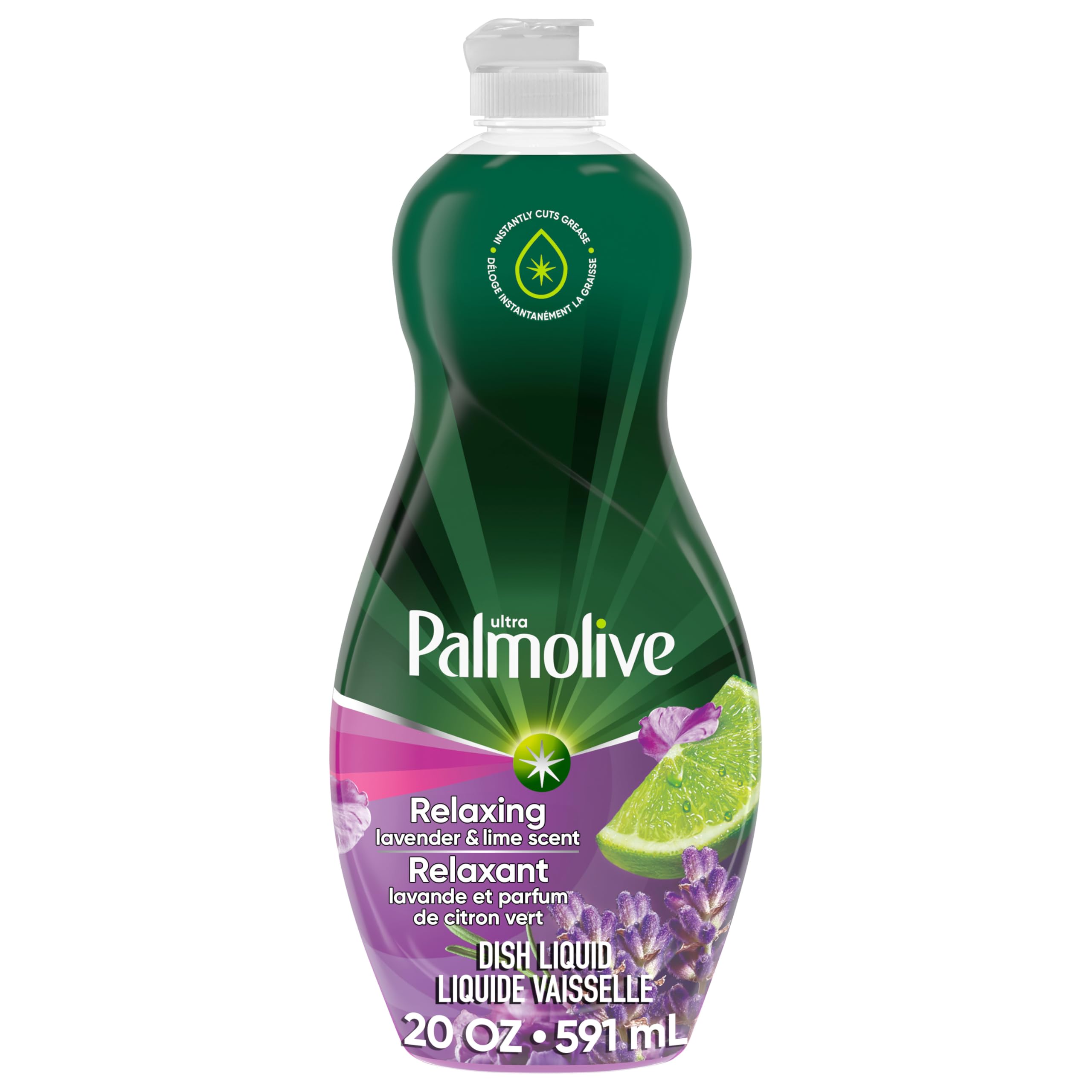 Photo 1 of Palmolive Ultra Experientials Liquid Dish Soap, Lavender & Lime Scent, 20 Fl Oz (Pack of 1)