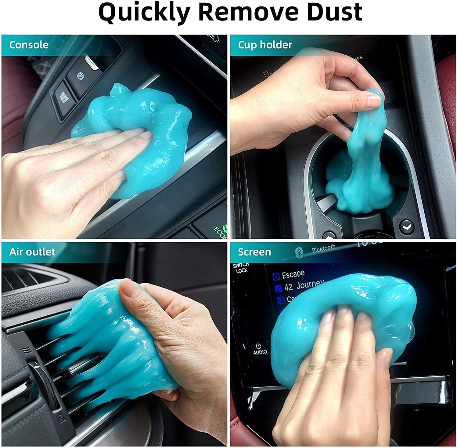 XBRN Cleaning Gel for Car Detailing Putty Cleaning Putty Detailing Gel Detail Tools Car Interior Cleaner Universal Dust Removal Gel Vent Cleaner Keyboard Cleaner for Laptop,Car Vents: Automotive