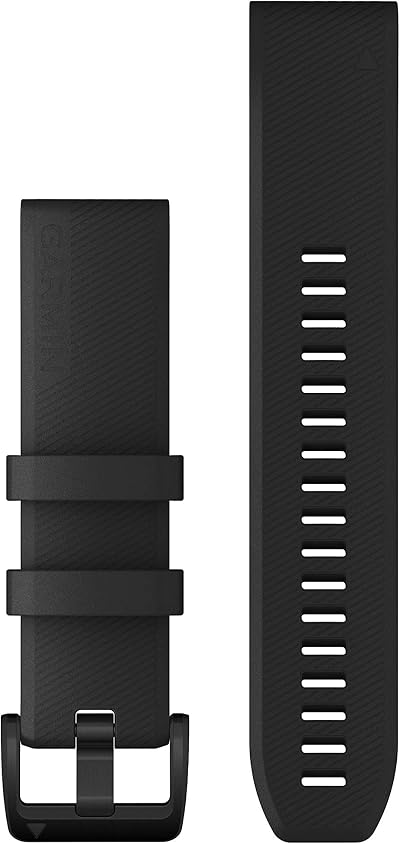 Garmin QuickFit 22mm Watch Band Silicone Black Original Accessory