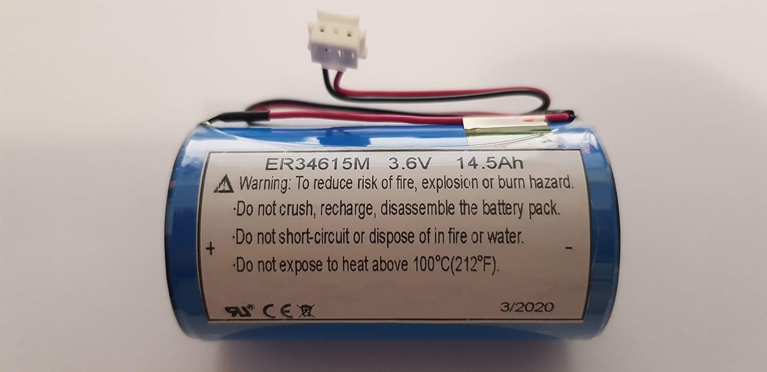 DSC ER34615MT1 3.6V 14.5Ah Replacement Battery Outdoor Siren WT4911B